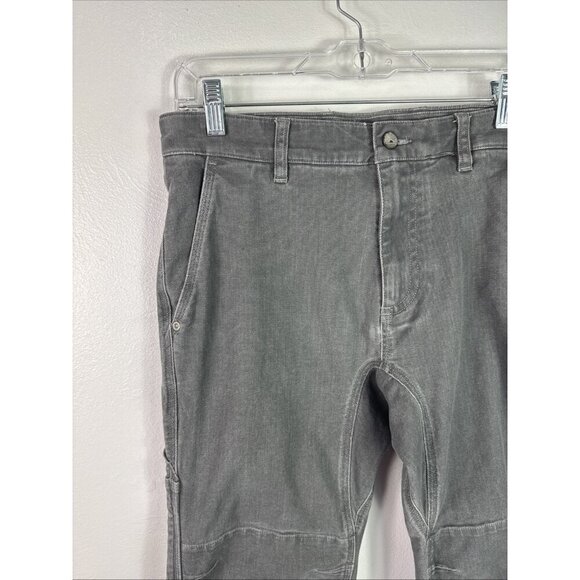 Faherty Men's 30 DIY Utility Pant Gray Reinforced Knee Inseam 30.25" - Picture 4 of 14